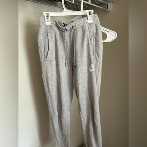 Grey Nike joggers
